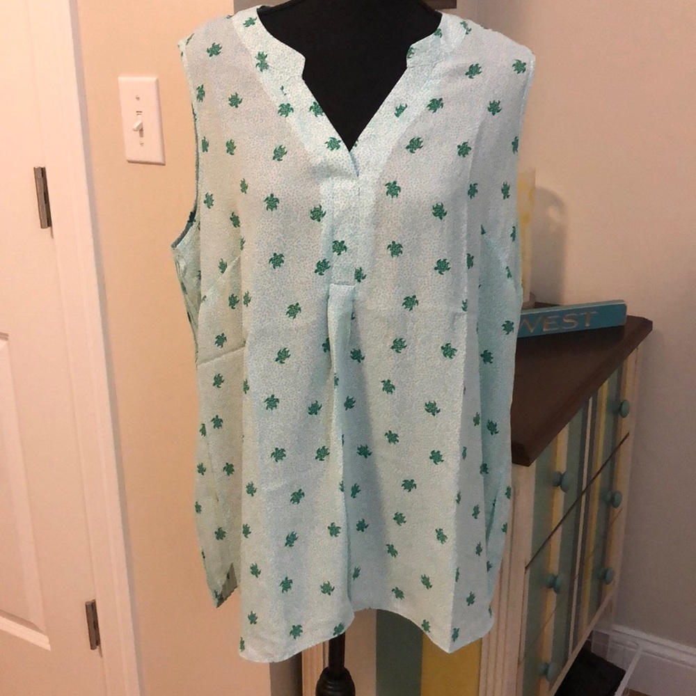 NWT Christopher and Banks Sleeveless Top